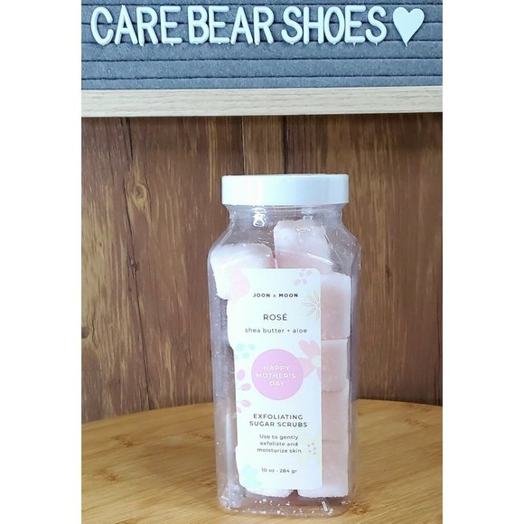 JOON X MOON Sugar Scrub (Rose, 10 oz.) Exfoliating Body Scrub - Picture 1 of 2